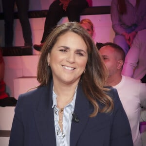 Exclusif - Valérie Benaïm sur le plateau de l'émission Touche pas à mon poste (TPMP) diffusée en direct sur C8 le 26 mars 2024. © Jack Tribeca / Bestimage 