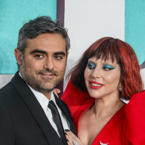 Lady Gaga et Michael Polansky - Arrivées sur le tapis rouge pour la première britannique de "Joker Folie A Deux" au Cineworld Leicester Square à Londres, le 26 septembre 2024.