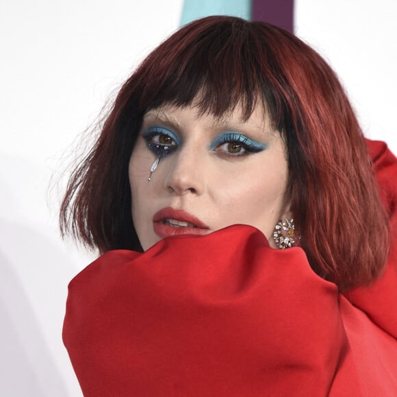 Lady Gaga - Arrivées sur le tapis rouge pour la première britannique de "Joker Folie A Deux" au Cineworld Leicester Square à Londres, le 26 septembre 2024.