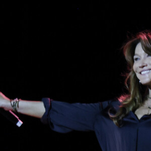 Carla Bruni performs in concert during Veranos de la Villa festival at Conde-Duque on July 28, 2024 in Madrid, Spain. Photo by Jesus Briones/GTres/ABACAPRESS.COM 