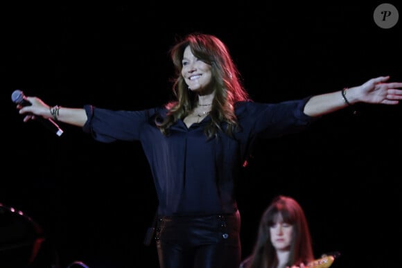 Carla Bruni performs in concert during Veranos de la Villa festival at Conde-Duque on July 28, 2024 in Madrid, Spain. Photo by Jesus Briones/GTres/ABACAPRESS.COM 