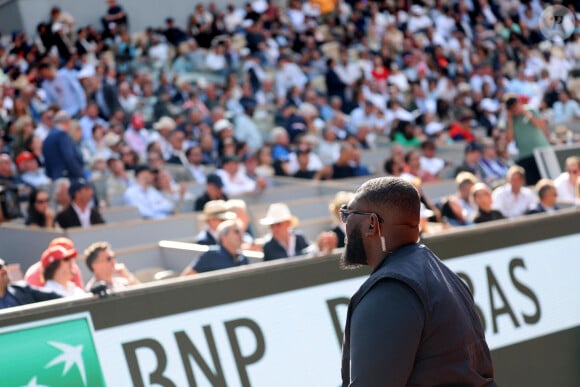 Illustration sécurité dans les tribunes des Internationaux de France de tennis de Roland Garros 2024 à Paris, France, le 3 juin 2024. © Jacovides-Moreau/Bestimage 