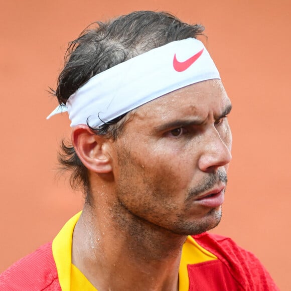 Rafael Nadal à Roland-Garros lors des Jeux Olympiques de Paris 2024. © Matthieu Mirville / DPPI Media / Panoramic / Bestimage