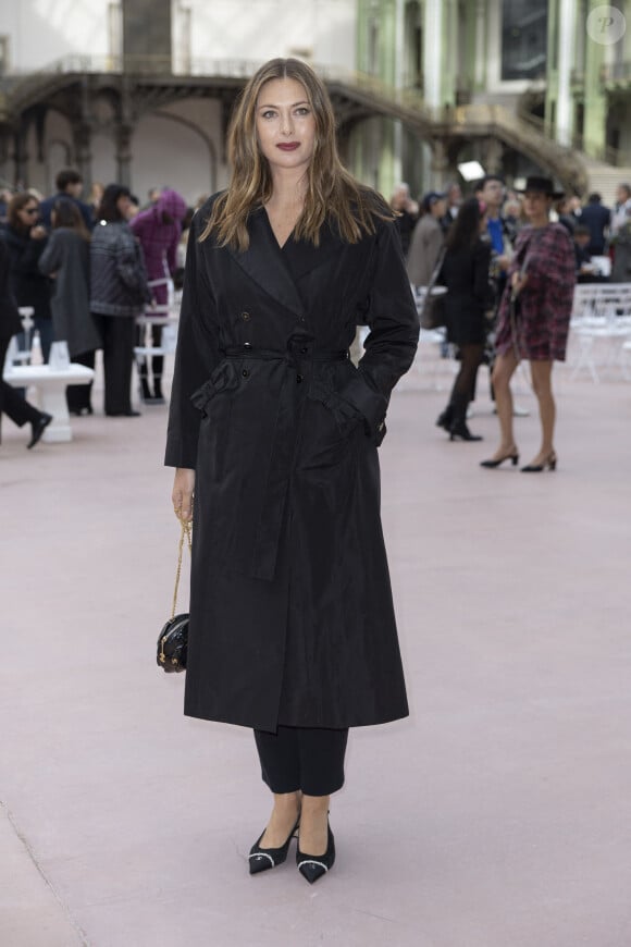 Maria Sharapova au Front Row du défilé de mode féminine Chanel printemps-été 2025 lors de la Fashion Week de Paris (PFW), au Grand Palais, à Paris, France, le 1er october 2024. © Olivier Borde/Bestimage