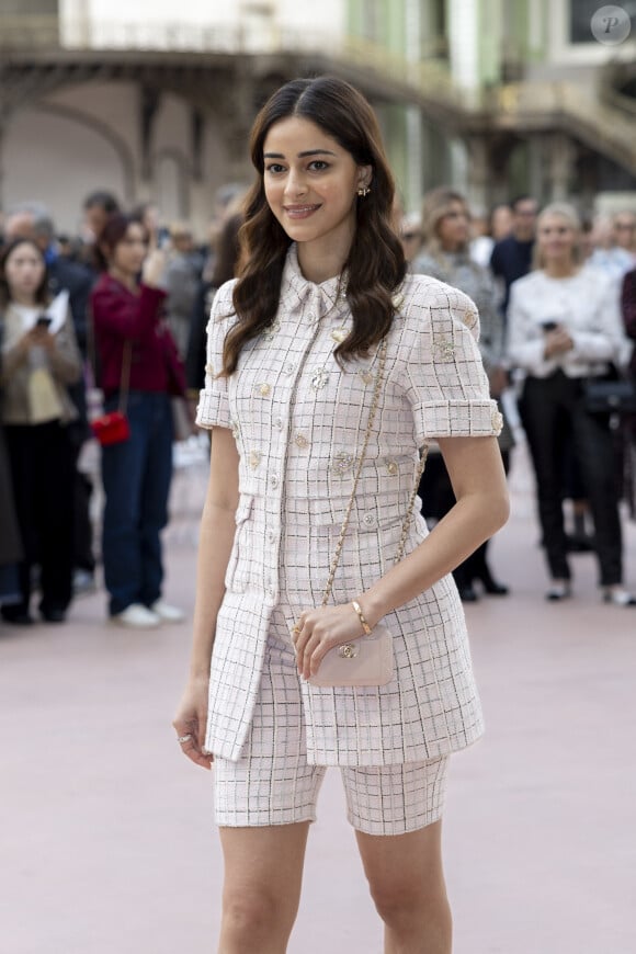 Ananya Panday au Front Row du défilé de mode féminine Chanel printemps-été 2025 lors de la Fashion Week de Paris (PFW), au Grand Palais, à Paris, France, le 1er october 2024. © Olivier Borde/Bestimage