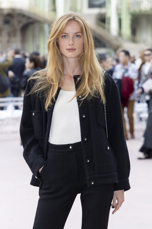 Rianne Von Rompaey au Front Row du défilé de mode féminine Chanel printemps-été 2025 lors de la Fashion Week de Paris (PFW), au Grand Palais, à Paris, France, le 1er october 2024. © Olivier Borde/Bestimage