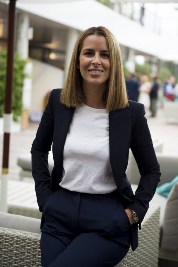 Vanessa Le Moigne au village lors des internationaux de tennis de Roland Garros à Paris, France, le 30 mai 2019. © Jean-Baptiste Autissier/Panoramic//Bestimage 