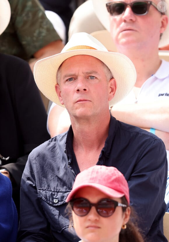 Julien Arnaud en tribunes lors des Internationaux de France de tennis de Roland Garros 2023, à Paris, France, le 9 juin 2023. © Jacovides-Moreau/Bestimage 