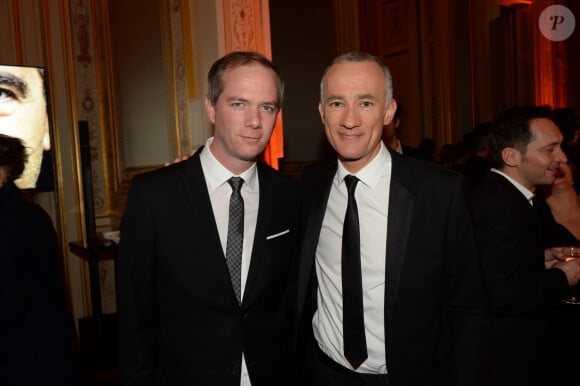 Exclusif - Julien Arnaud et Gilles Bouleau - Intérieur - Cérémonie des "GQ 2015, Les Hommes de l'Année" au Shangri-La Hotel à Paris, le 25 janvier 2016. © Rachid Bellak/Bestimage  No web - No blog pour Belgique/Suisse For Germany call for price Exclusive - The 'GQ Men Of The Year Awards 2015' as part of Paris Fashion Week on January 25, 2016 in Paris, France.