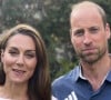 Le papa de trois enfants aurait adorer se rendre aux Jeux de Paris cet été mais a décidé de faire un sacrifice pour Kate. 
Le prince William, prince de Galles, avec une barbe de quelques jours et Catherine (Kate) Middleton, princesse de Galles félicitent les athlètes britanniques dans une vidéo, à l'issue les Jeux Olympiques de Paris2024 (JO). © Instagram / Prince and Princess of Wales via Bestimage