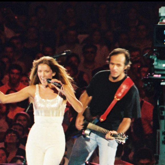 Archives Céline Dion et Jean-Jacques Goldman Concert de Céline Dion au Stade de France à Paris 