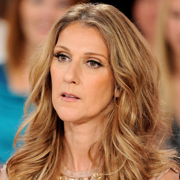 Celine Dion sur le plateau de Vivement Dimanche © Guillaume Gaffiot /Bestimage