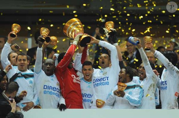 L'Olympique de Marseille remporte la Coupe de la Ligue