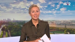 Anne-Sophie Lapix et son équipe trompées par une parodie, la journaliste interrompt son journal à cause de l'incident