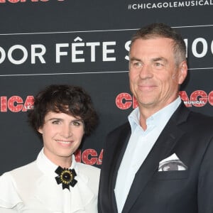 Anne-Laure Gruet et son compagnon Bruno Gaccio - Générale de la comédie musicale "Chicago" au Théâtre Mogador à Paris le 26 septembre 2018. © Coadic Guirec/Bestimage