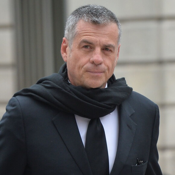 De son côté, Michèle Bernier n'a pas officialisé d'histoire d'amour depuis sa rupture avec Bruno Gaccio.
Bruno Gaccio - Obsèques de André Rousselet en la Basilique Sainte-Clotilde de Paris le 2 juin 2016.