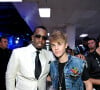 Indépendamment de sa volonté, son nom est associé au rappeur P.Diddy...
(De gauche à droite) Les artistes Sean 'P Diddy' Combs et Justin Bieber aux BET awards 2011 au Shrine Auditorium à Los Angeles, CA, USA le 26 juin 2011. Photo par Mark Davis/PictureGroup/ABACAPRESS.COM