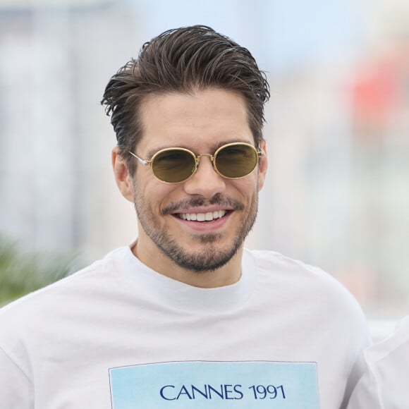 François Civil et Adèle Exarchopoulos - Photocall du film "L'Amour Ouf" lors du 77ème Festival International du Film de Cannes, le 24 mai 2024