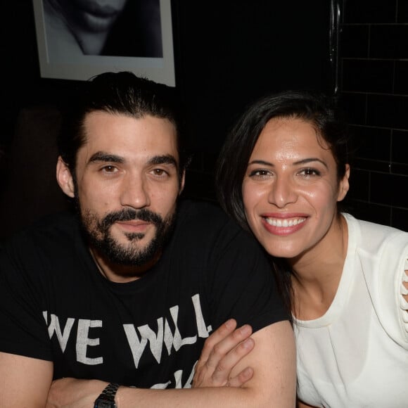 Exclusif - Florent Mothe, Zaho - Princess Erika aux platines du restaurant La Gioia lors de la soirée "Les musiques de la Gioia" à Paris