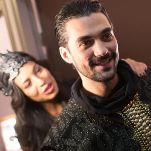 Les deux tourtereaux sont pour rappel déjà parents d'un garcon de 6 ans prénommé Naim
Exclusif - Zaho, Florent Mothe - Showcase de la comédie musicale "La légende du roi Arthur" à Paris le 10 avril 2015.