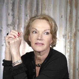 Portrait de Brigitte Lahaie lors de l'enregistrement de l'émission "Chez Jordan" à Paris le 27 février 2023. © Cédric Perrin / Bestimage