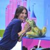 Géraldine Pailhas, lors du lancement de la Nouvelle Génération Disney, au parc à thème Disneyland Paris, samedi 27 mars.