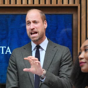 A l'initiative de la Bafta et de la Royal African Society
Le prince William, prince de Galles, lors d'un événement organisé pour célébrer les jeunes créatifs à Londres, le 9 octobre 2024, à l'initiative de la Bafta et de la Royal African Society. © Alpha / Bestimage 