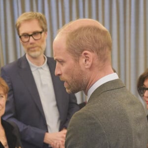 Le prince William, prince de Galles, lors d'un événement organisé pour célébrer les jeunes créatifs à Londres, le 9 octobre 2024, à l'initiative de la Bafta et de la Royal African Society. © Alpha / Bestimage 