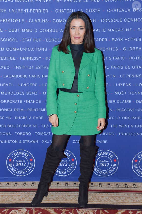 Exclusif - Karima Charni - Déjeuner du Chinese Business Club à l'occasion de la Journée internationale des droits des femmes à l'hôtel intercontinental à Paris le 7 mars 2024. © Rachid Bellak/Bestimage 