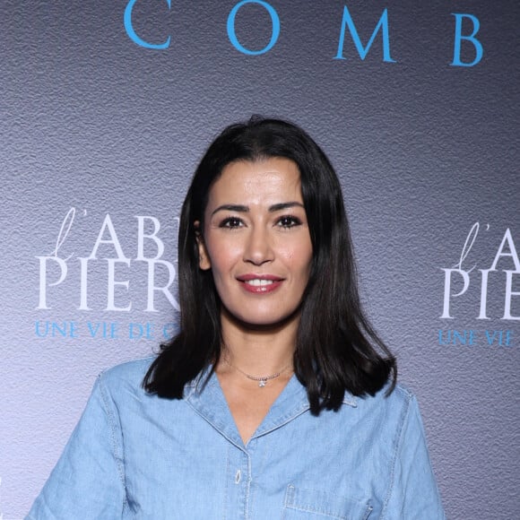 Karima Charni lors de l'avant-première du film "L'Abbé Pierre - Une vie de combats" au cinéma UGC Normandie à Paris le 10 octobre 2023. © Denis Guignebourg / Bestimage 