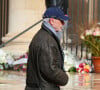 Le comédien a immortalisé un moment en particulier
Thierry Lhermitte - Obsèques de Michel Blanc en l'église Saint-Eustache à Paris, le 10 octobre 2024. © Moreau / Jacovides / Bestimage 