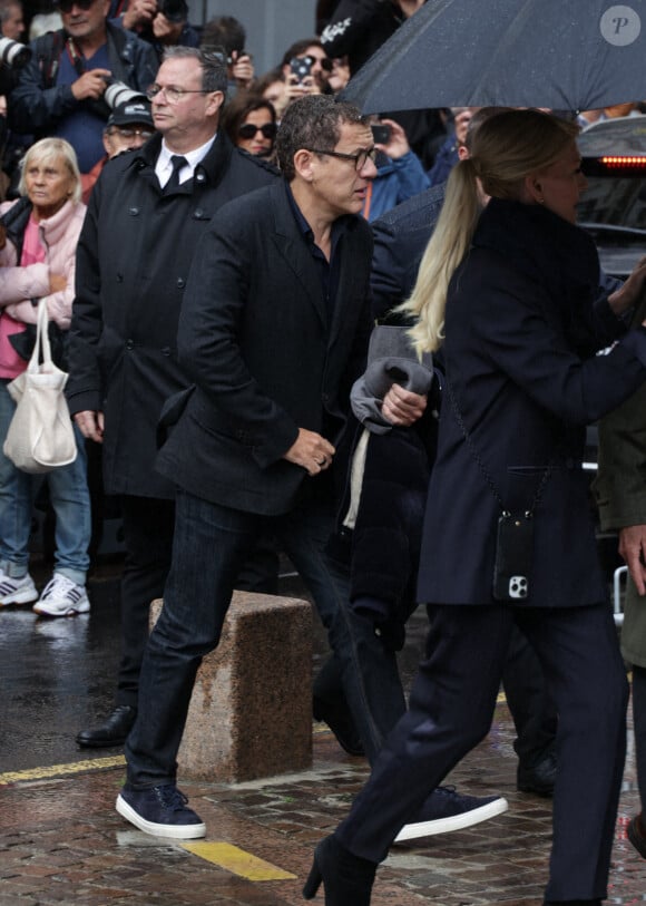 Dany Boon - Obsèques de Michel Blanc, à Saint-Eustache, le jeudi 10 octobre 2024