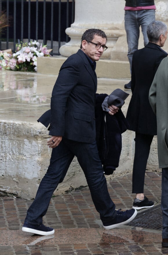 Dany Boon - Obsèques de Michel Blanc, à Saint-Eustache, le jeudi 10 octobre 2024