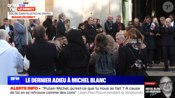 Lors de l'hommage à Michel Blanc, les applaudissements ont fusé, comme un dernier adieu à l'artiste.