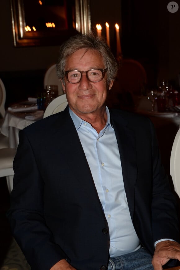 Exclusif - Patrick Sabatier - C'est durant le week-end du 9 au 11 octobre que le grand chef Christophe Leroy de Saint-Tropez, a organisé dans son hôtel restaurant situé dans la Palmeraie, les premières vendanges de Marrakech avec la complicité de l'organisatrice Stéphanie Cassan, en présence du Consul de France, au profit de l'association CSSF qui aide à la scolarisation, de jeunes filles marocaines issues du milieu rural. © Rachid Bellak/ LMS/ Bestimage 