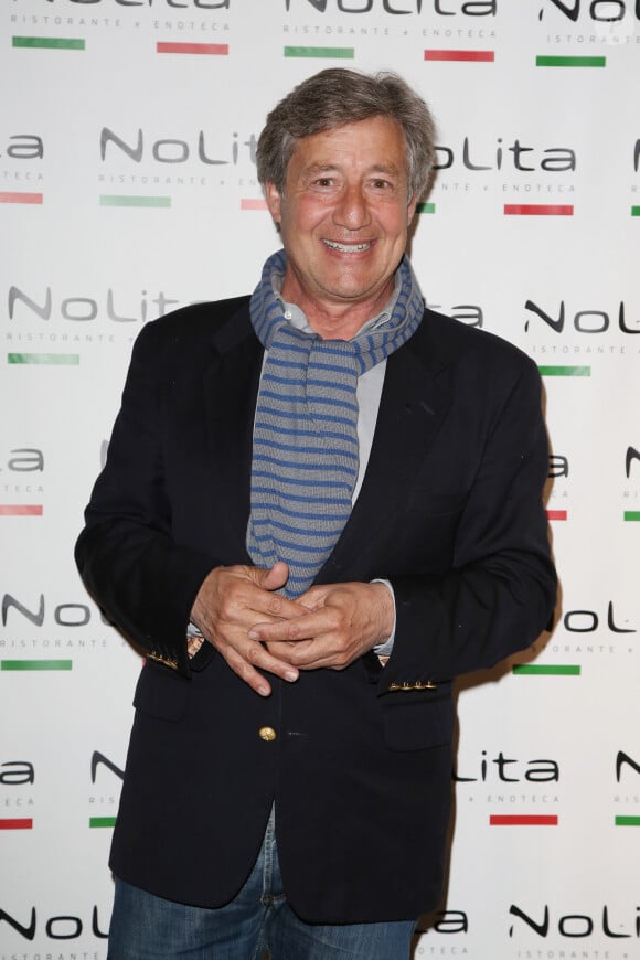 Exclusif - Patrick Sabatier - Anniversaire de l'incontournable programmateur de television et de radio Jacques Sanchez au restaurant branche NOLITA à Paris 8ème le 29/05/2013