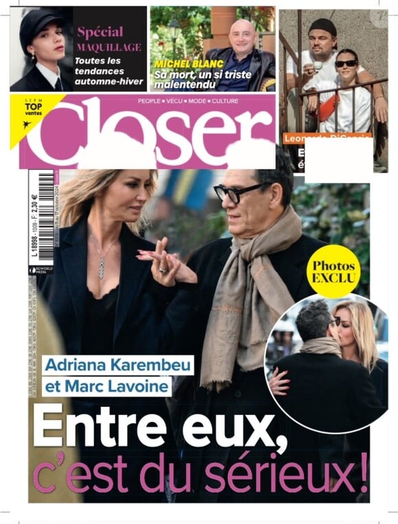 Couverture "Closer" 11 octobre 2024