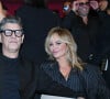 Alors quand elle se trouve auprès de lui, Marc Lavoine fait pour faire vivre la belle vie à Adriana et lui donner envie de rester 
Exclusif - Marc Lavoine et sa compagne Adriana Karembeu au "concerto pour la paix" de Omar Harfouch au théâtre des Champs-Elysées à Paris le 18 septembre 2024. © Rachid Bellak / Bestimage 