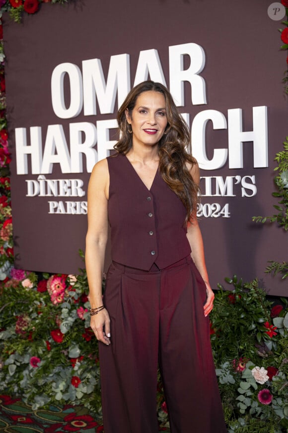 Elisa Tovati au photocall de la soirée Omar Harfouch "Dîner chez Maxim's" à Paris le 9 octobre 2024. © Perusseau / Tribeca / Bestimage