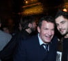 tout comme son fils Simon Castaldi.
Benjamin Castaldi et son fils Simon lors de la soirée Omar Harfouch "Dîner chez Maxim's" à Paris le 9 octobre 2024. © Rachid Bellak / Bestimage