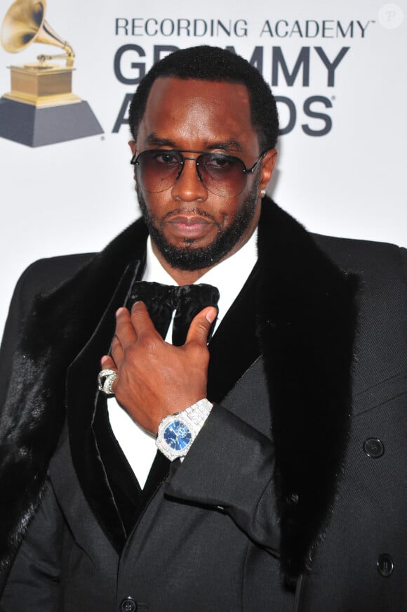 Sean Combs au gala Clive Davis and Recording Academy Pre-Grammy en l'honneur de J-Z à New York, le 27 janvier 2018 