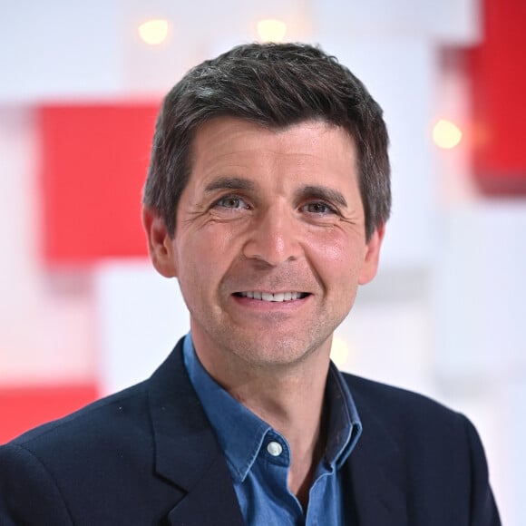 Exclusif - Thomas Sotto - Enregistrement de l'émission "Vivement Dimanche", présentée par M.Drucker et diffusée le 17 octobre sur France 2 © Guillaume Gaffiot / Bestimage 