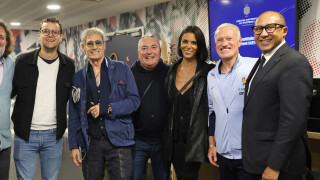 Gérard Lanvin et Shy'm réunis avec Didier Deschamps dans un lieu unique, Fabien Onteniente aux anges !