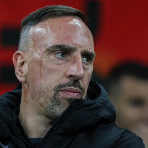 Franck Ribery, coach adjoint de la US Salernitana 1919 lors du match de football Serie A 2022/23 opposant l'AC Milan à l'US Salernitana 1919 au stade San Siro à Milan, Italie, le 13 mars 2023. le match s'est terminé par un match nul 1-1. © Fabrizio Carabelli/LPS/Zuma Press/Bestimage