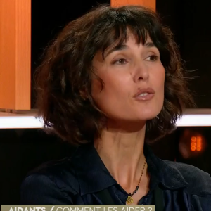 Eglantine Eméyé se confie sur son fils Samy dans "C ce soir", sur France 5, le 8 octobre 2024