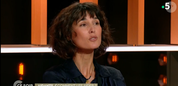 Eglantine Eméyé se confie sur son fils Samy dans "C ce soir", sur France 5, le 8 octobre 2024