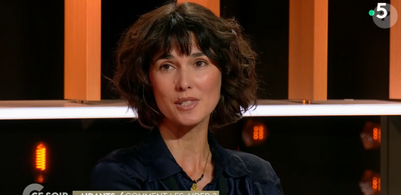 Eglantine Eméyé se confie sur son fils Samy dans "C ce soir", sur France 5, le 8 octobre 2024