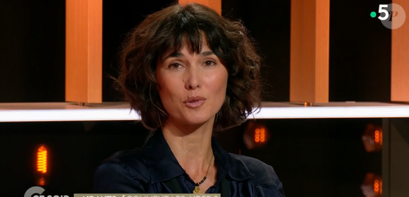 Eglantine Eméyé se confie sur son fils Samy dans "C ce soir", sur France 5, le 8 octobre 2024