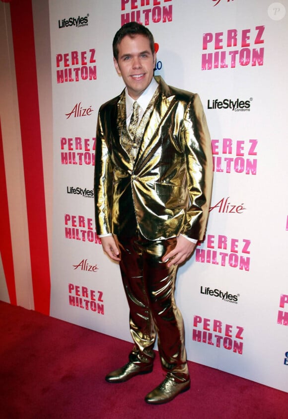 Perez Hilton lors de sa fête d'anniversaire au Paramount Studios à Hollywood le 27 mars 2010