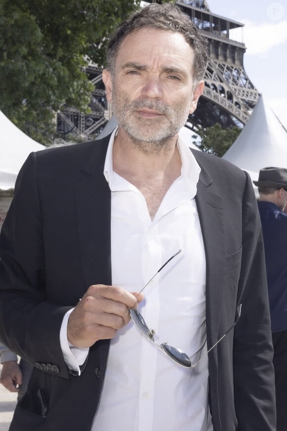 Exclusif - Yann Moix - Festival des Livres et des Artistes organisé par l'association "Lecture pour Tous" engagée dans la lutte contre l'illettrisme au Mail Branly à Paris le 3 juillet 2022. © Pierre Perusseau / Jack Tribeca / Bestimage 